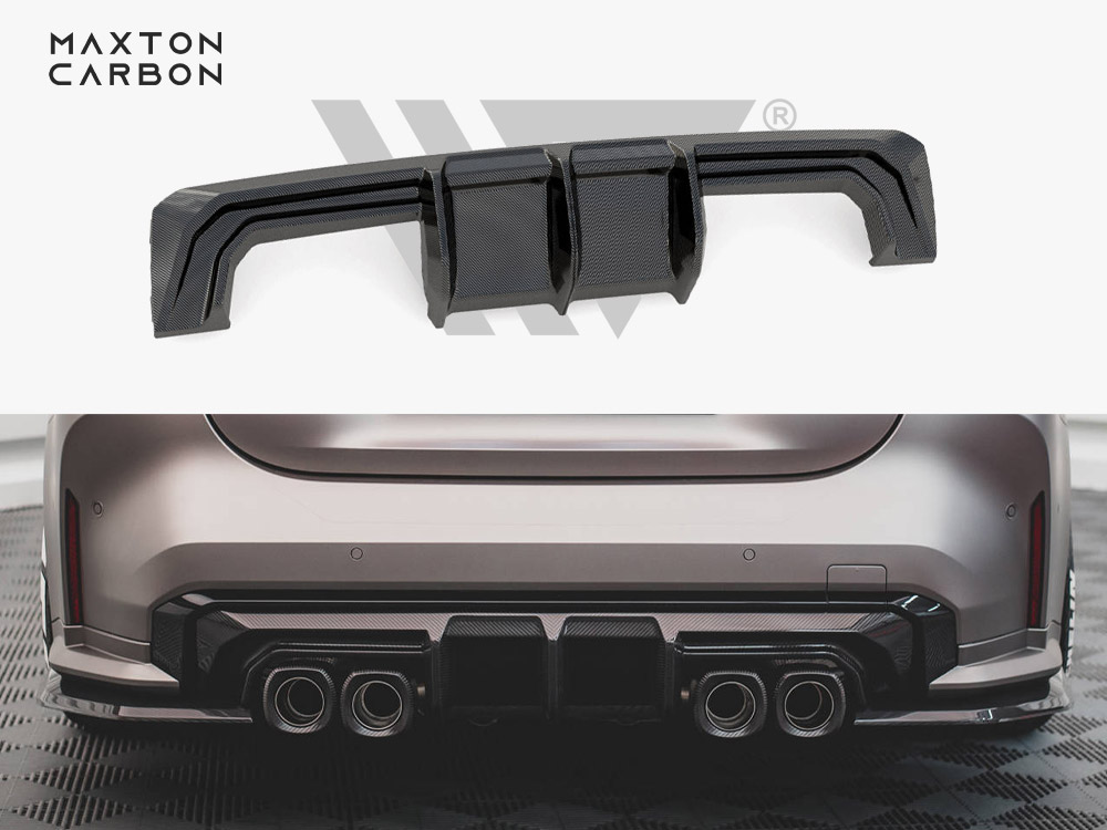 Maxton carbon fibre rear diffuser bmw m4 g82 / m3 g80 1 Maxton carbon fibre rear diffuser bmw m4 g82 / m3 g80