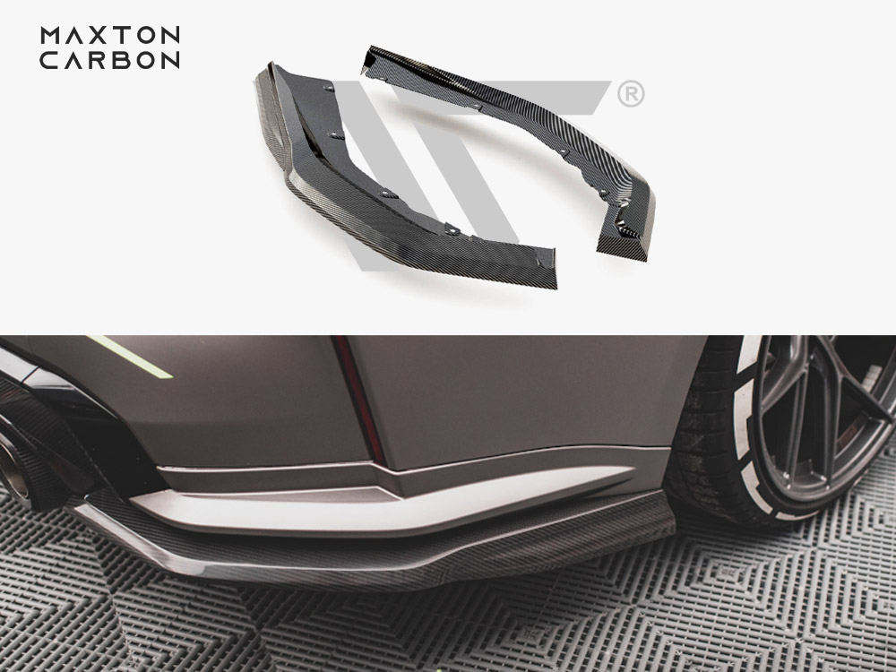 Maxton carbon fibre rear side splitters bmw m4 g82 1 Maxton carbon fibre rear side splitters bmw m4 g82