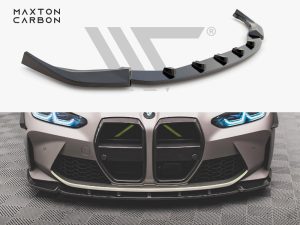 Maxton Carbon Fibre Front Splitter V1 BMW M4 G82 / M3 G80
