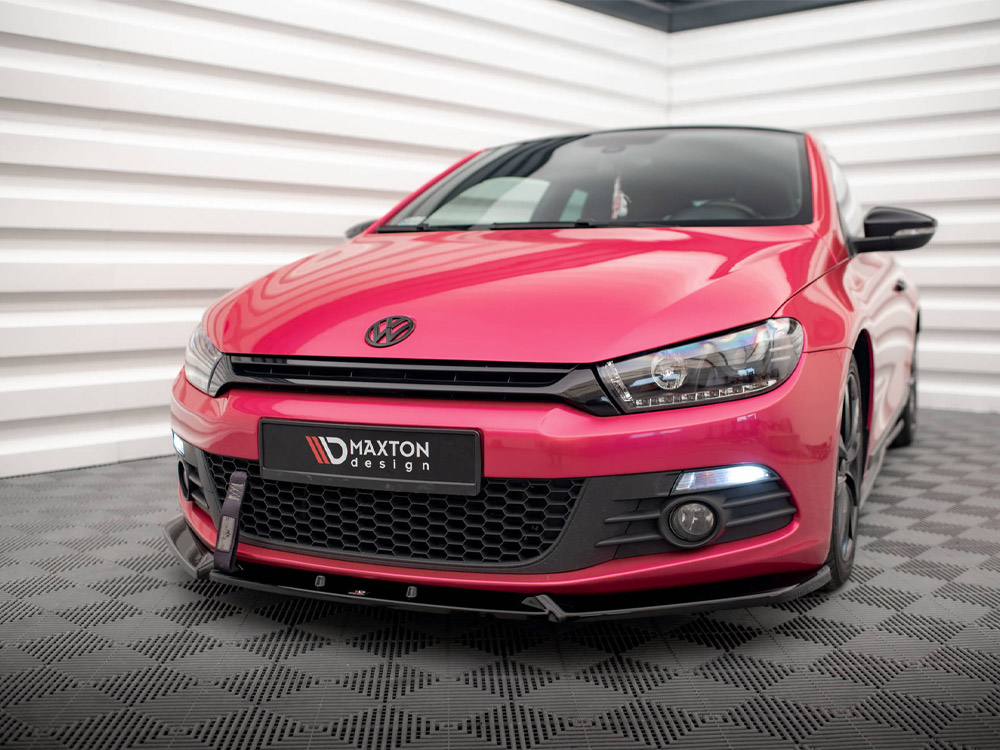 Maxton front splitter v3 volkswagen scirocco mk3 2 Maxton front splitter v3 volkswagen scirocco mk3 - image 2