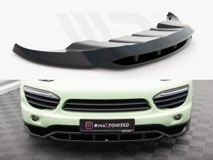 Maxton Front Splitter Porsche Cayenne Mk2