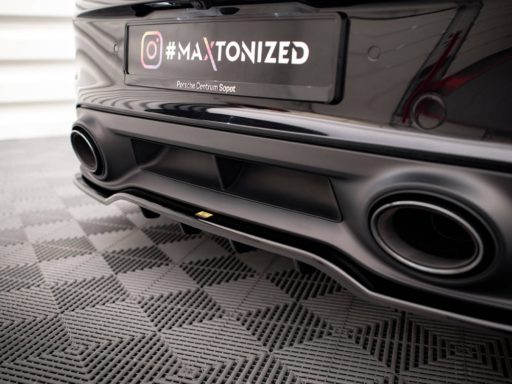 Maxton rear splitter (vertical bars) porsche 911 turbo s 992 5 Maxton rear splitter (vertical bars) porsche 911 turbo s 992 - image 5