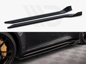 Maxton Side Skirts Diffusers Porsche 911 Turbo S 992