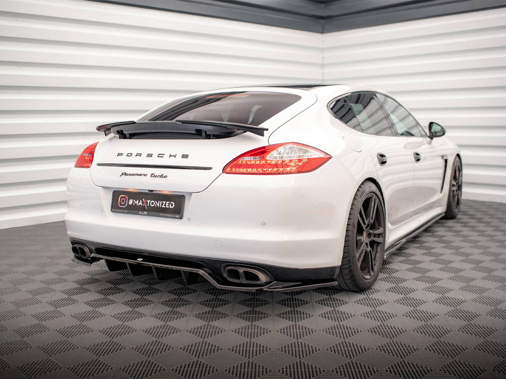 Maxton rear splitter (vertical bars) porsche panamera turbo 970 2 Maxton rear splitter (vertical bars) porsche panamera turbo 970 - image 2