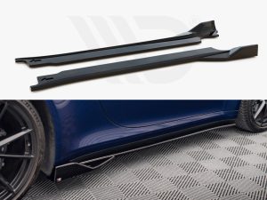 Maxton Side Skirts Diffusers V2 Porsche 911 Carrera Aero/Carrera GTS 992