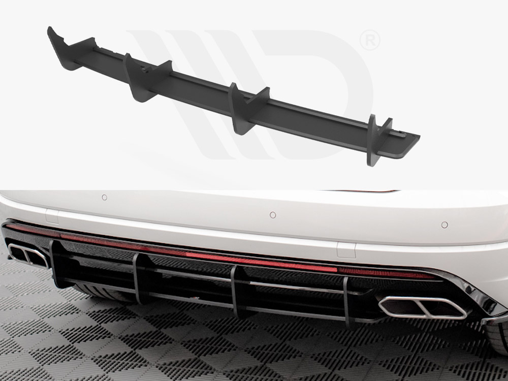 Maxton street pro rear diffuser vw touareg r-line mk3 1 Maxton street pro rear diffuser vw touareg r-line mk3