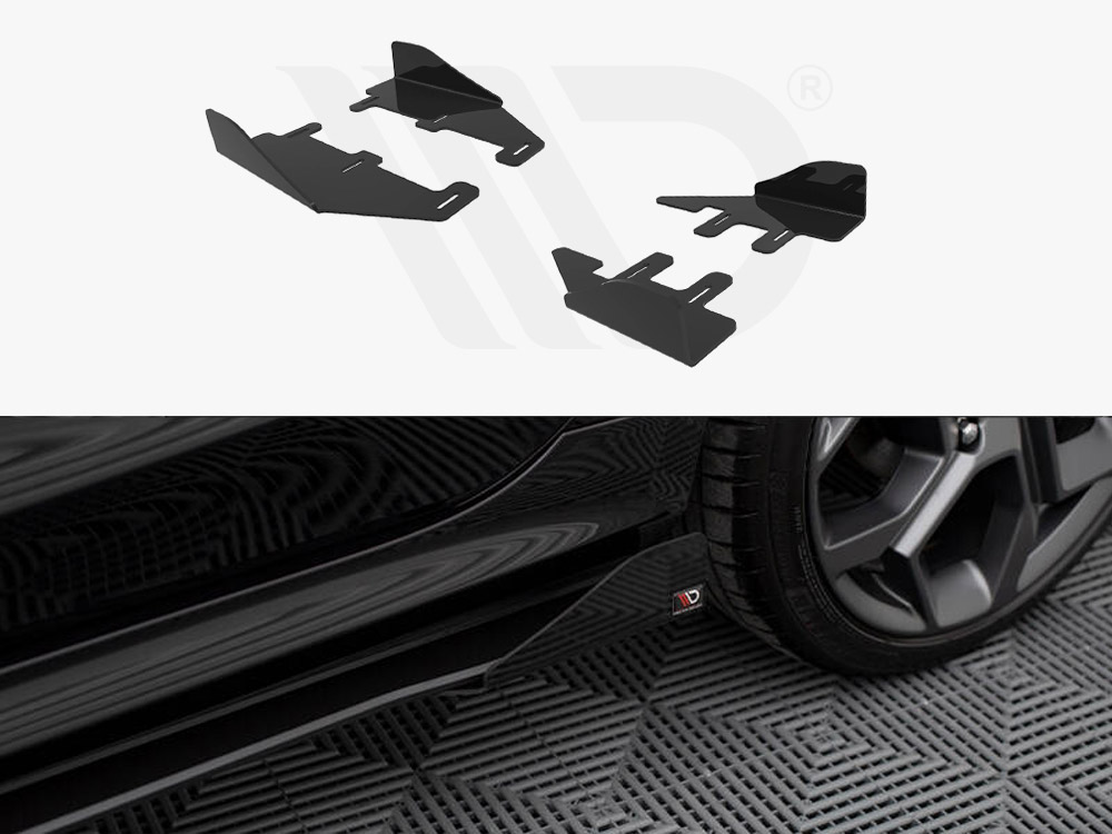 Maxton side flaps ford fiesta st/st-line mk8 1 Maxton side flaps ford fiesta st/st-line mk8