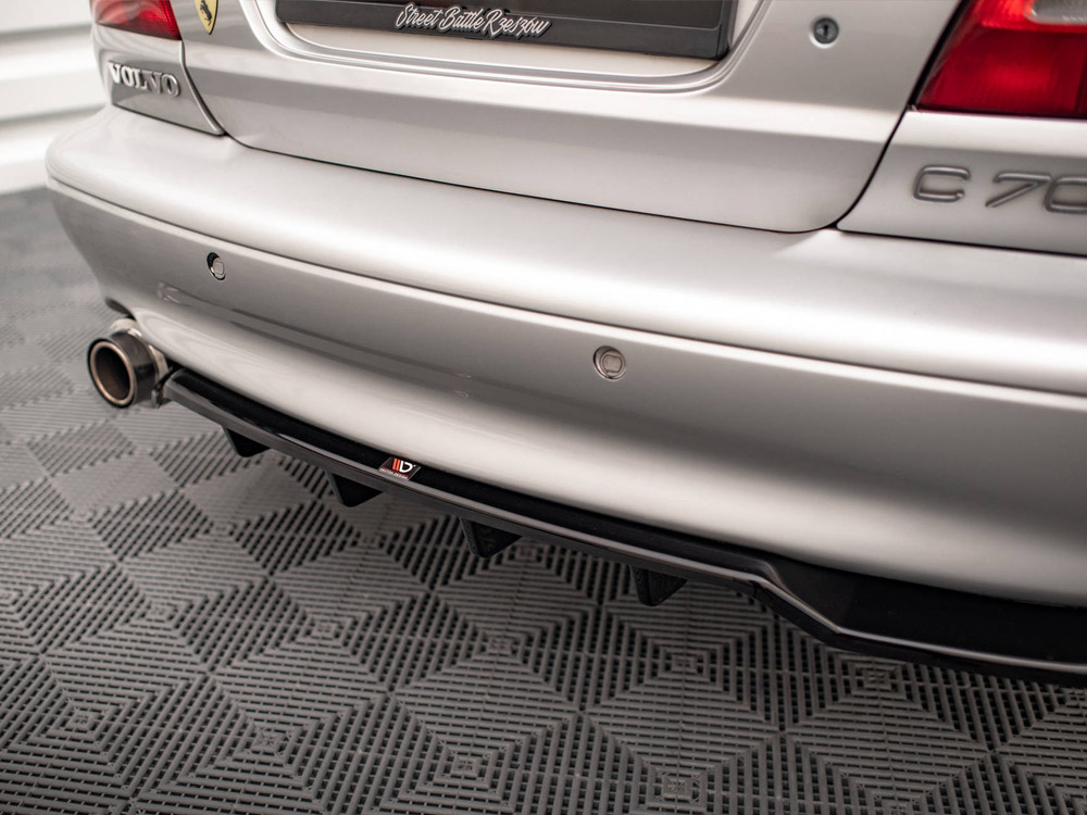 Maxton central rear splitter (vertical bars) volvo c70 mk1 6 Maxton central rear splitter (vertical bars) volvo c70 mk1 - image 6