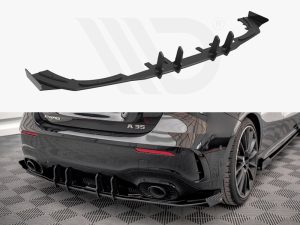 Maxton Street Pro Rear Valance + Flaps Mercedes A35 AMG Hatchback Aero Pack W177