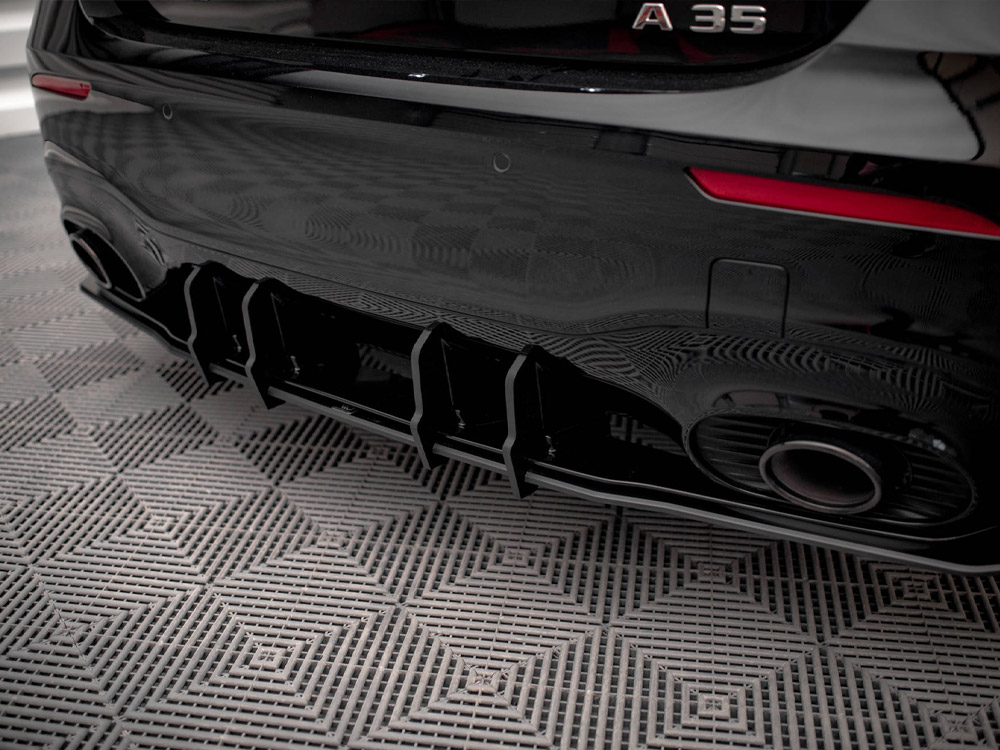 Maxton street pro rear valance + flaps mercedes a35 amg hatchback aero pack w177 5 Maxton street pro rear valance + flaps mercedes a35 amg hatchback aero pack w177 - image 5