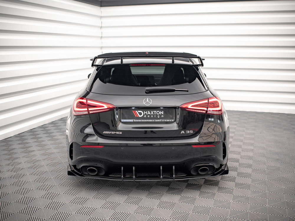 Maxton street pro rear valance + flaps mercedes a35 amg hatchback aero pack w177 3 Maxton street pro rear valance + flaps mercedes a35 amg hatchback aero pack w177 - image 3