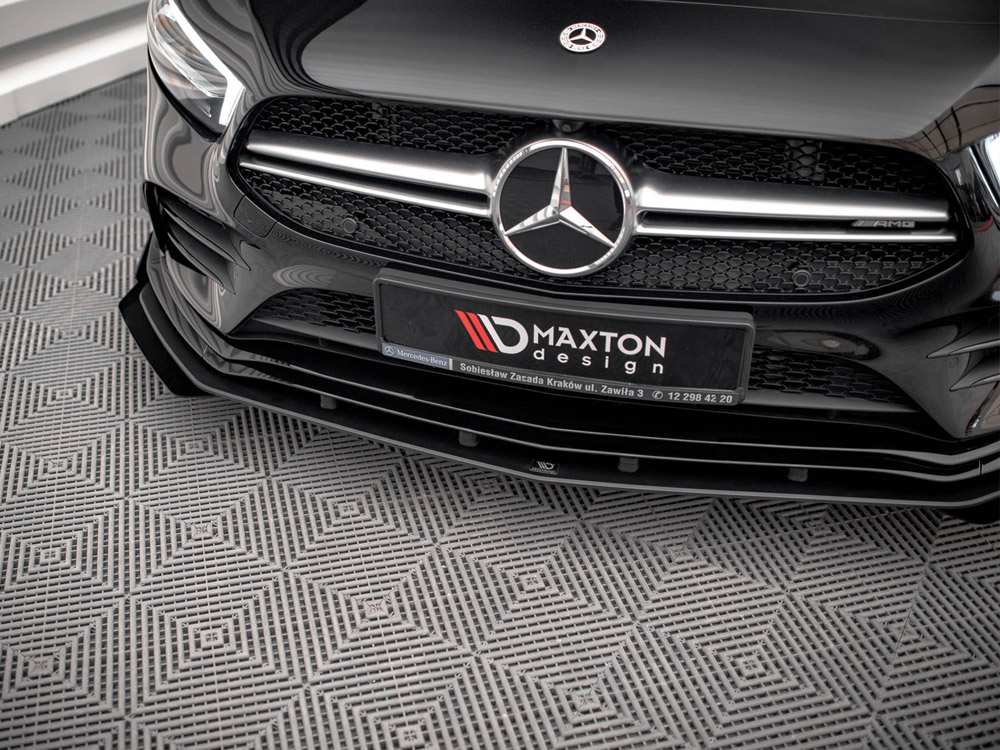 Maxton street pro front splitter + flaps mercedes a35 amg/amg-line aero pack w177 4 Maxton street pro front splitter + flaps mercedes a35 amg/amg-line aero pack w177 - image 4
