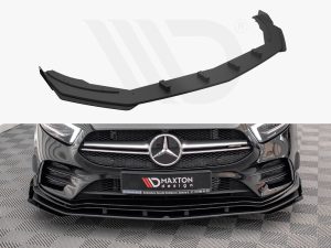 Maxton Street Pro Front Splitter + Flaps Mercedes A35 AMG/AMG-Line Aero Pack W177