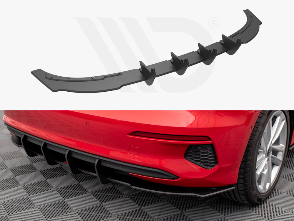 Maxton street pro rear diffuser audi a3 sportback 8y 1 Maxton street pro rear diffuser audi a3 sportback 8y