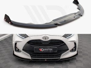 Maxton Front Splitter V1 + Flaps Toyota Yaris Mk4