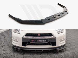 Maxton Front Splitter Nissan GTR R35 Mk1 Facelift Models
