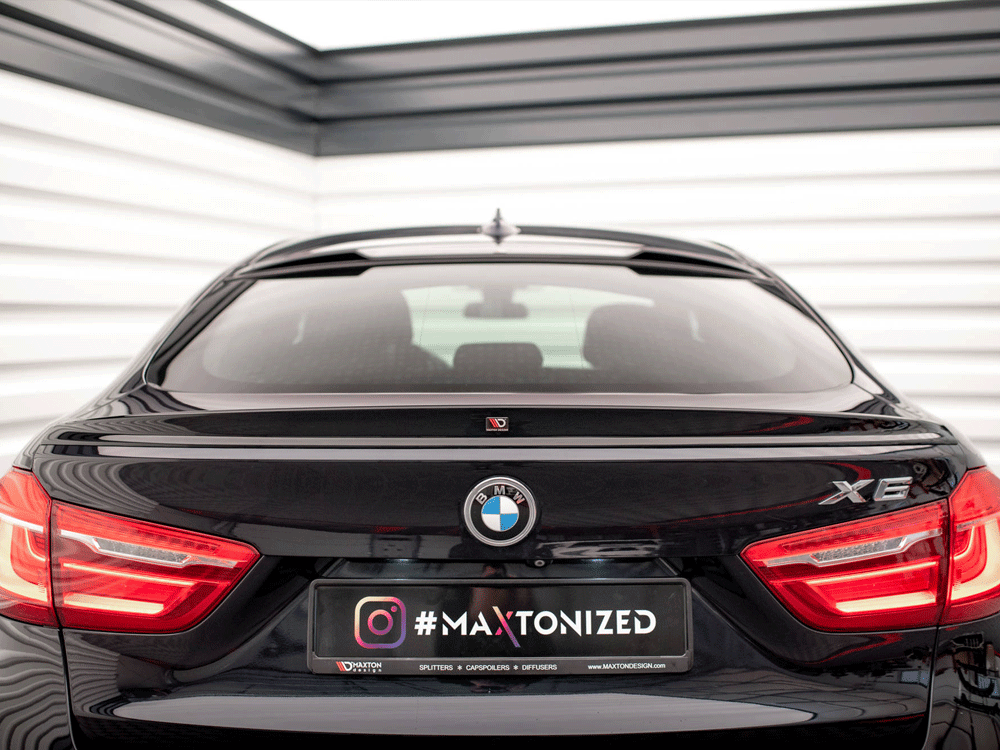 Maxton spoiler cap 3d v2 bmw x6 f16 m-pack / x6 m f86 3 Maxton spoiler cap 3d v2 bmw x6 f16 m-pack / x6 m f86 - image 3