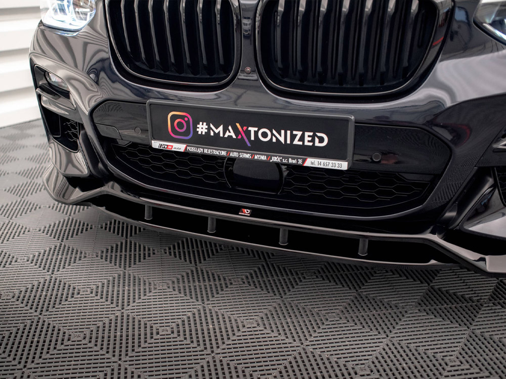 Maxton front splitter v2 bmw x3 m40d / m40i / m-pack g01 4 Maxton front splitter v2 bmw x3 m40d / m40i / m-pack g01 - image 4