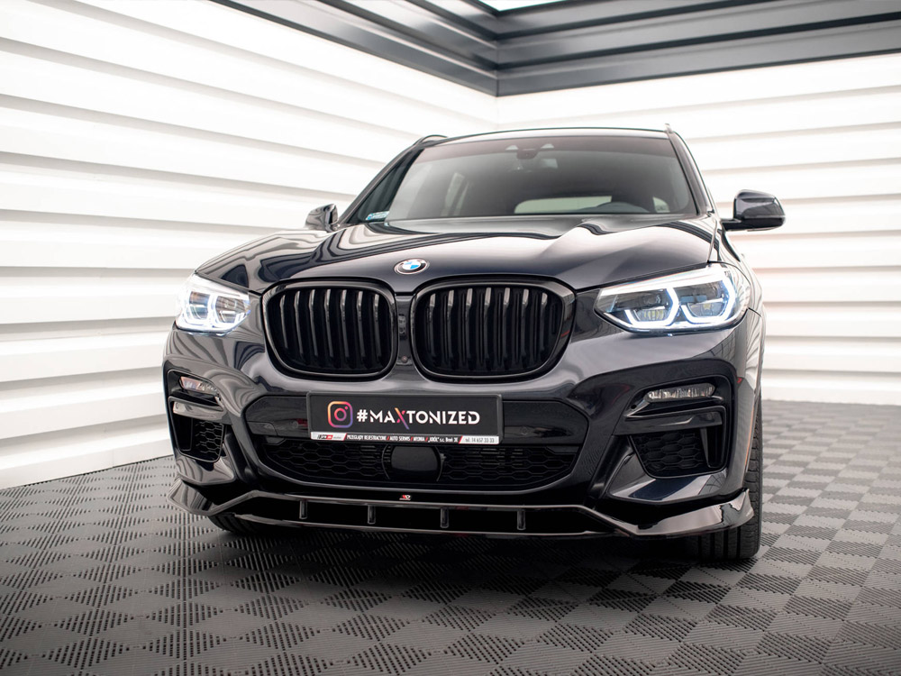 Maxton front splitter v2 bmw x3 m40d / m40i / m-pack g01 2 Maxton front splitter v2 bmw x3 m40d / m40i / m-pack g01 - image 2