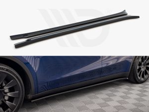 Maxton Side Skirts Diffusers V2 Tesla Model Y