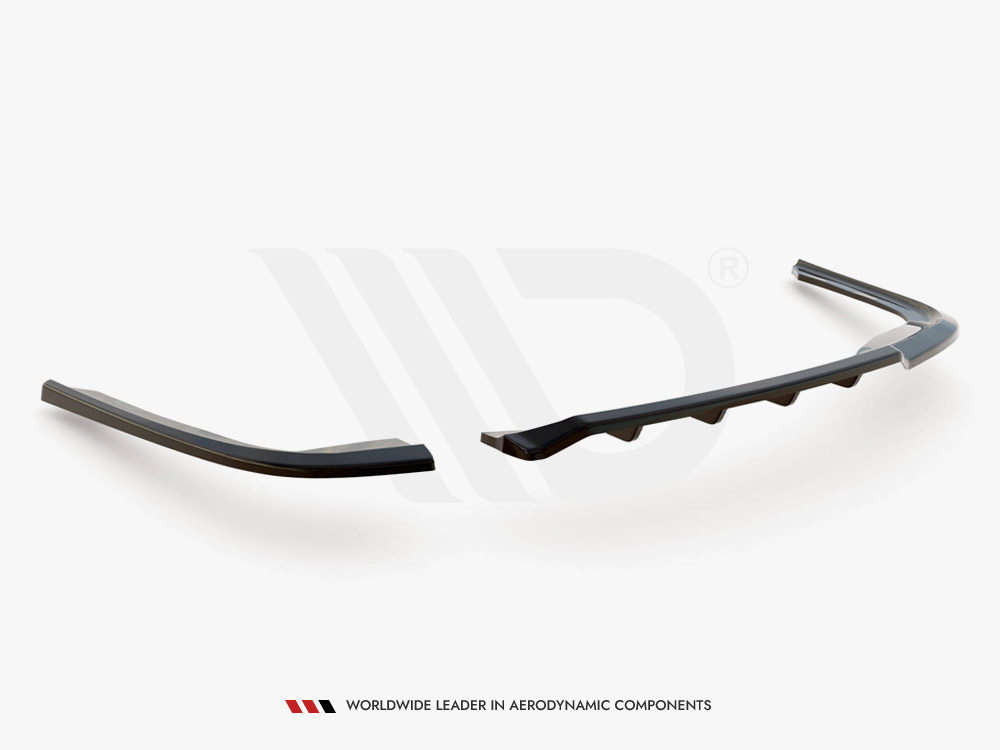 Maxton central rear splitter (vertical bars) bmw 3 gt f34 7 Maxton central rear splitter (vertical bars) bmw 3 gt f34 - image 7