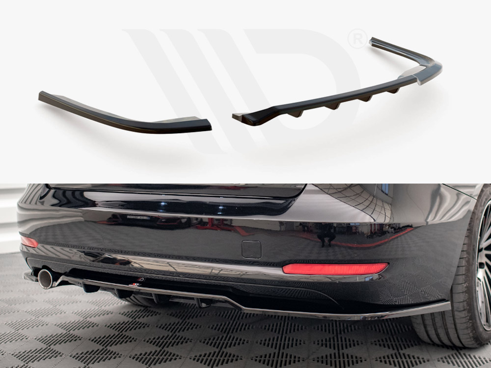 Maxton central rear splitter (vertical bars) bmw 3 gt f34 1 Maxton central rear splitter (vertical bars) bmw 3 gt f34