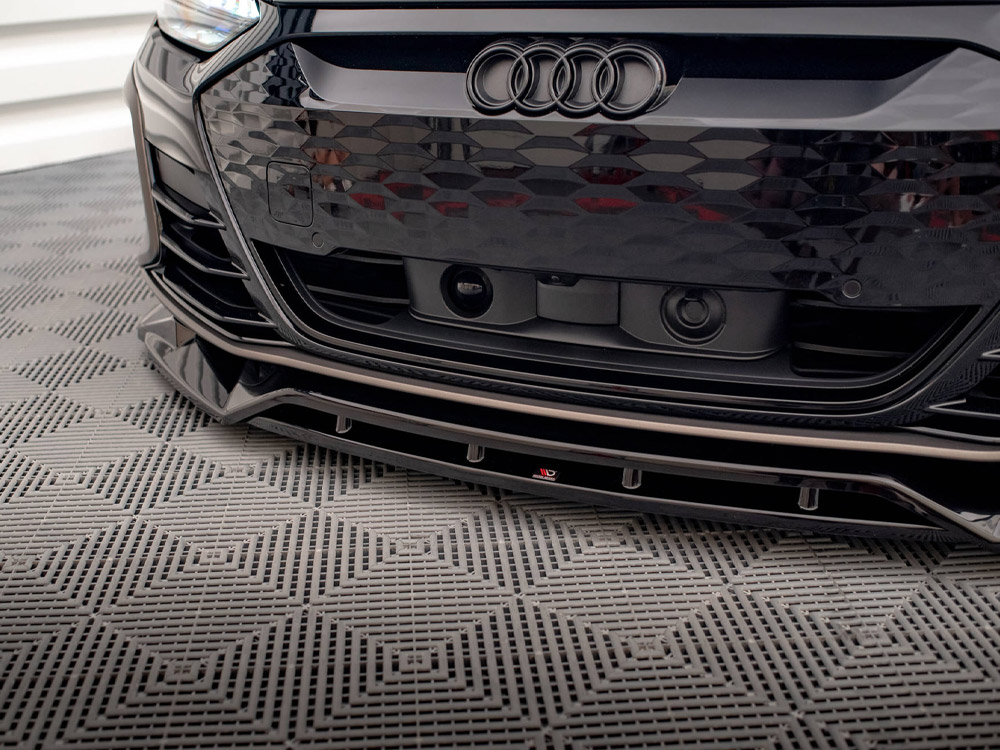 Maxton front splitter v2 audi e-tron gt / rs gt mk1 4 Maxton front splitter v2 audi e-tron gt / rs gt mk1 - image 4
