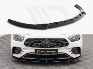 Maxton Front Splitter V2 Mercedes E AMG Line W213 Facelift Models