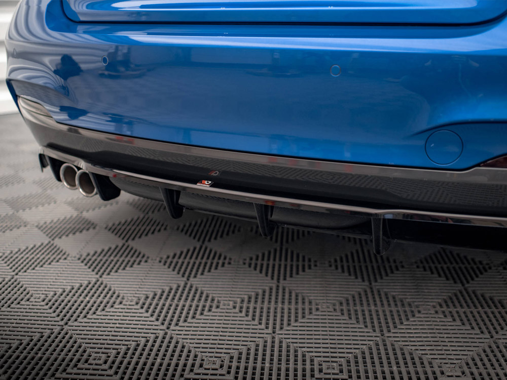 Maxton central rear splitter (vertical bars) bmw 2 series m-pack f22 4 Maxton central rear splitter (vertical bars) bmw 2 series m-pack f22 - image 4