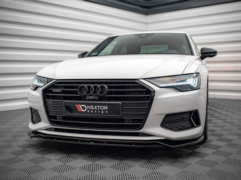 Maxton front splitter v3 audi a6 c8 2 Maxton front splitter v3 audi a6 c8 - image 2