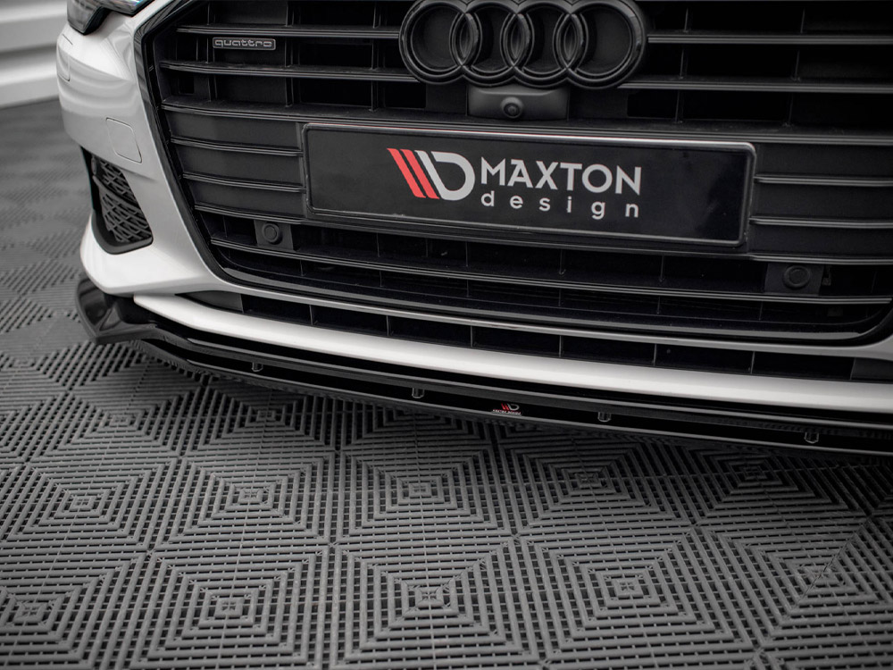 Maxton front splitter v3 audi a6 c8 4 Maxton front splitter v3 audi a6 c8 - image 4