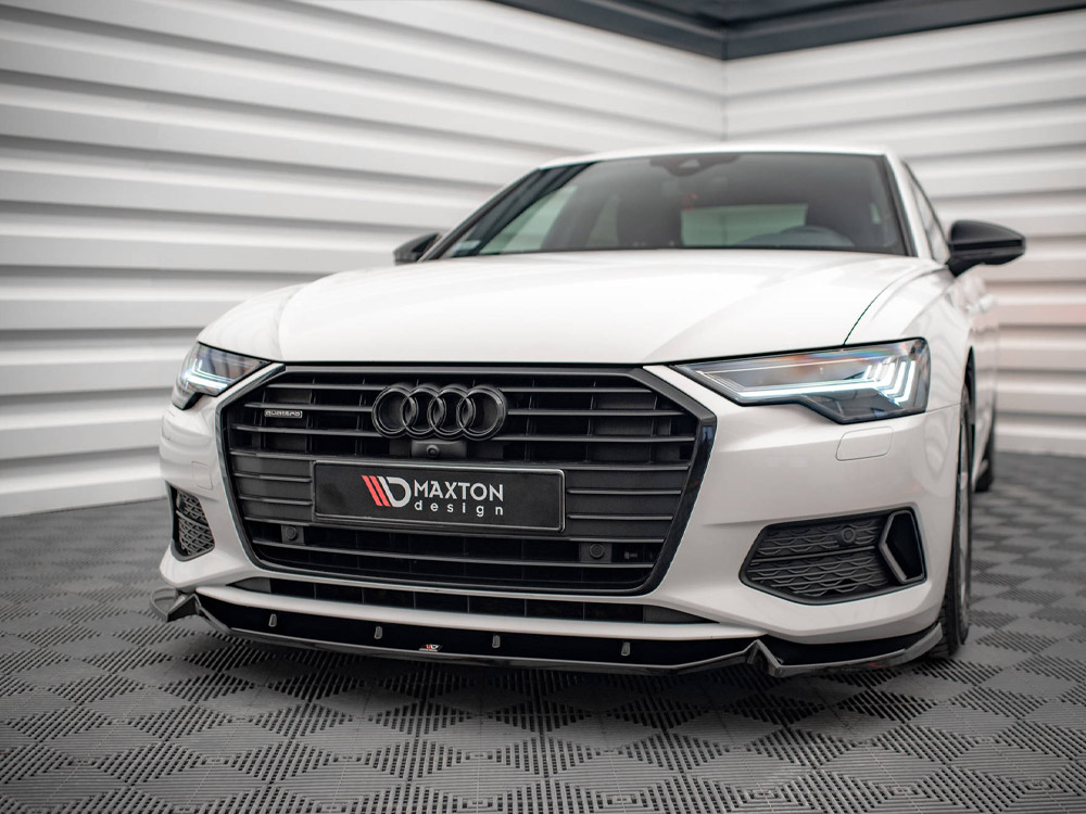 Maxton front splitter v2 audi a6 c8 2 Maxton front splitter v2 audi a6 c8 - image 2