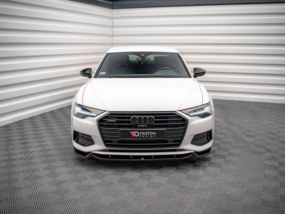Maxton front splitter v2 audi a6 c8 3 Maxton front splitter v2 audi a6 c8 - image 3