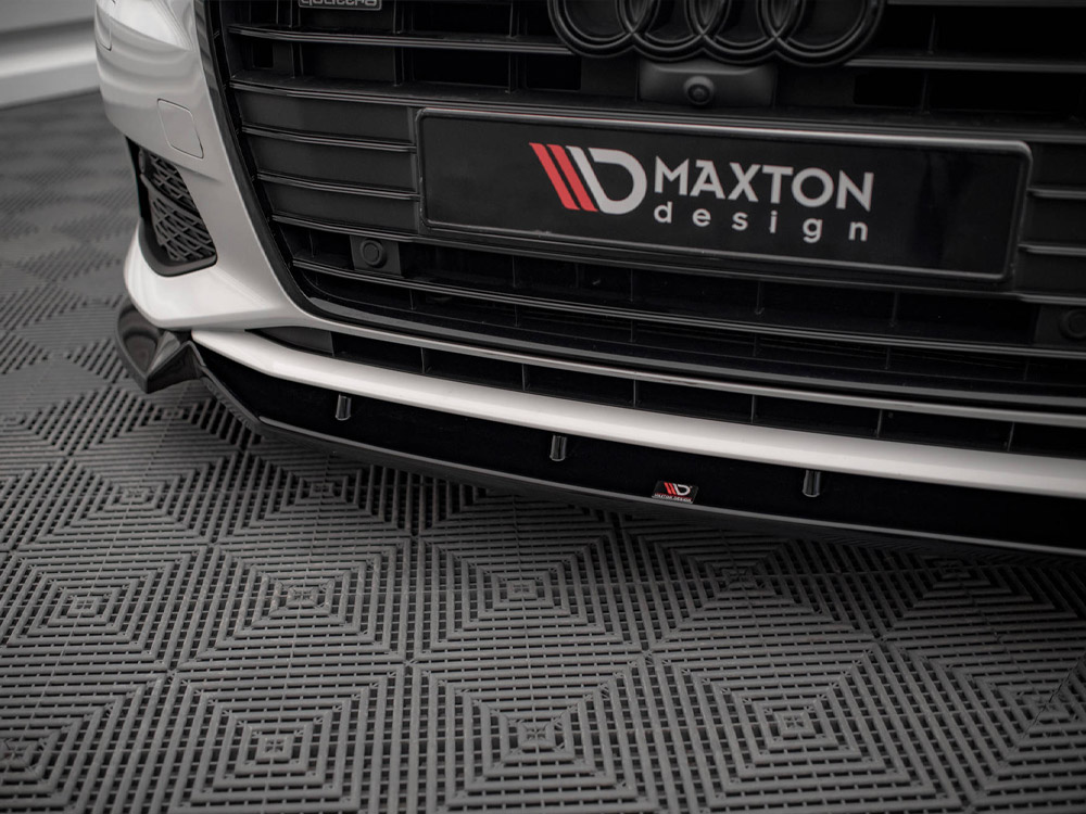 Maxton front splitter v2 audi a6 c8 4 Maxton front splitter v2 audi a6 c8 - image 4