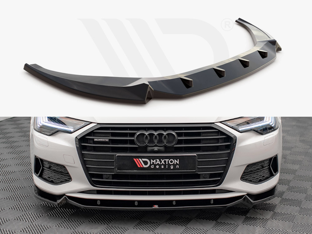 Maxton front splitter v2 audi a6 c8 1 Maxton front splitter v2 audi a6 c8