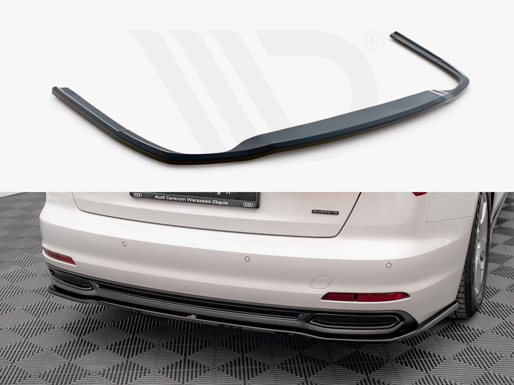 Maxton central rear splitter audi a6 c8 1 Maxton central rear splitter audi a6 c8