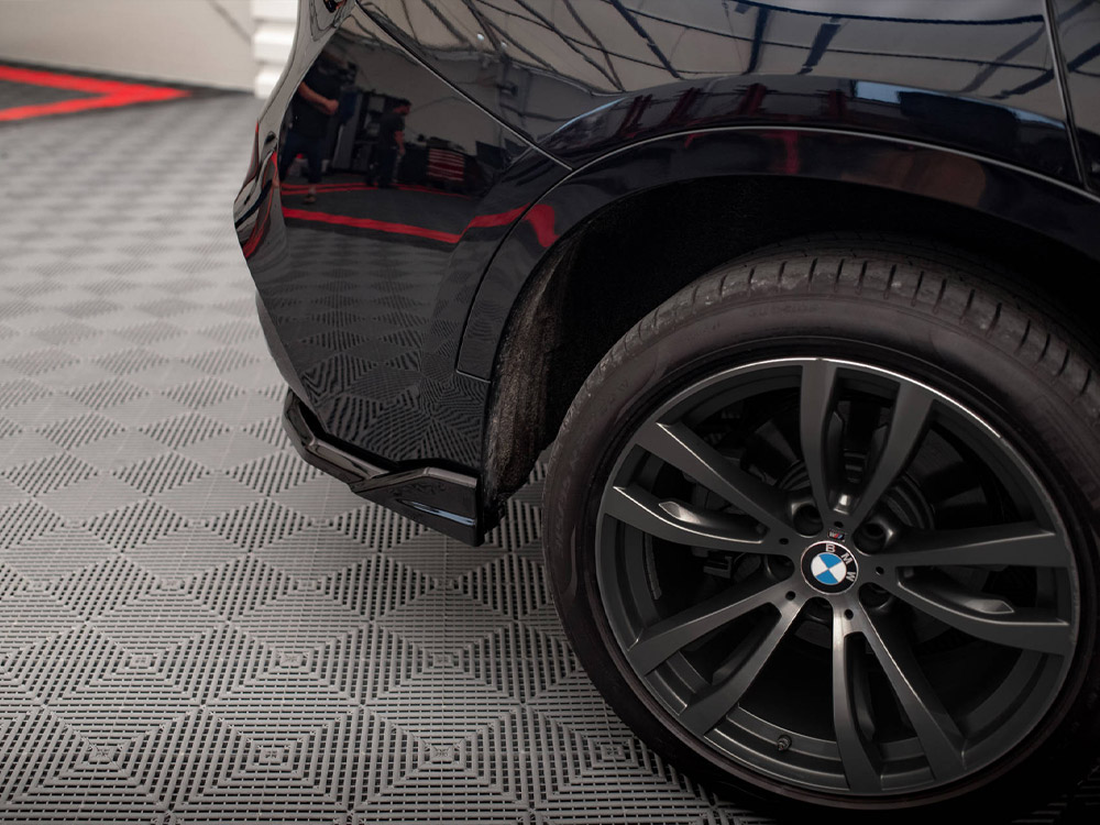 Maxton central rear splitter (vertical bars) bmw x6 m sport f16 6 Maxton central rear splitter (vertical bars) bmw x6 m sport f16 - image 6