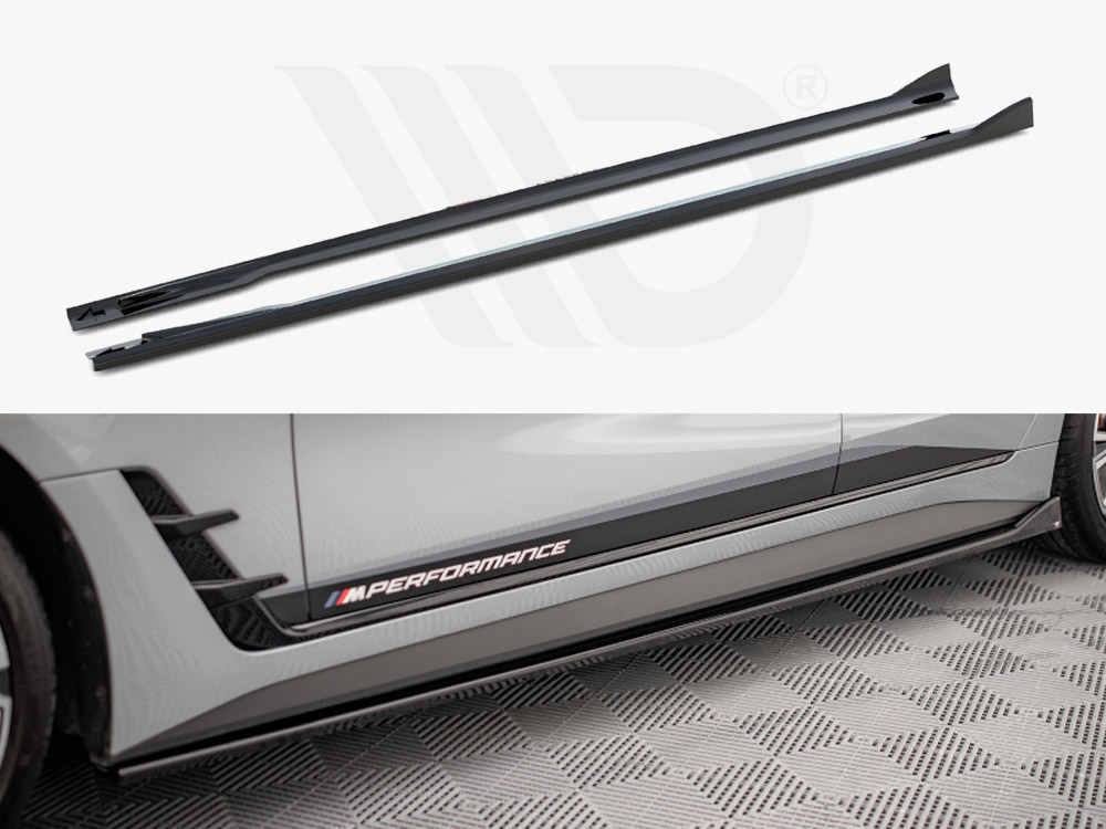 Maxton side skirts diffusers v2 bmw 4 series gran coupe m-pack/m440i g26 1 Maxton side skirts diffusers v2 bmw 4 series gran coupe m-pack/m440i g26