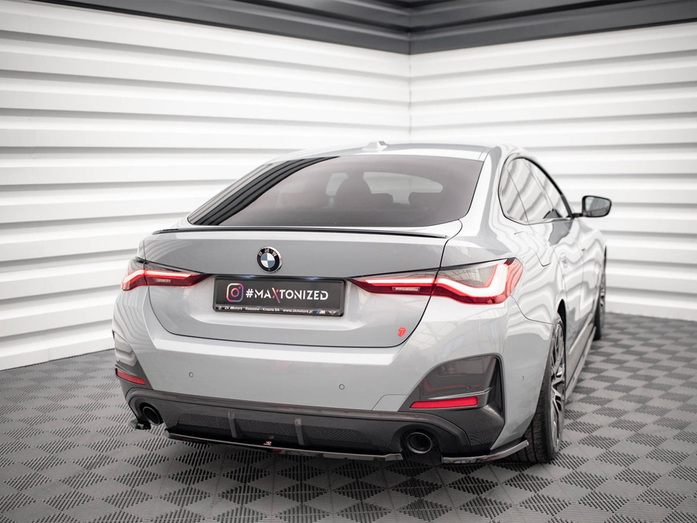 Maxton central rear splitter bmw 4 gran coupe m-pack g26 2 Maxton central rear splitter bmw 4 gran coupe m-pack g26 - image 2