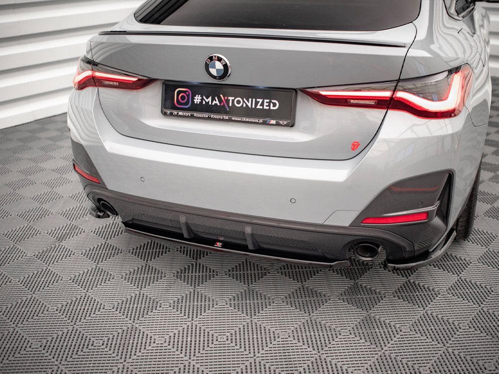 Maxton central rear splitter bmw 4 gran coupe m-pack g26 3 Maxton central rear splitter bmw 4 gran coupe m-pack g26 - image 3