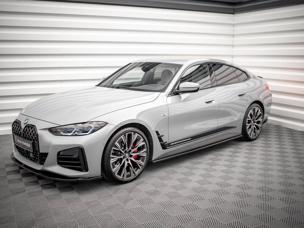 Maxton side skirts diffusers v1 bmw 4 series gran coupe m-pack/m440i g26 2 Maxton side skirts diffusers v1 bmw 4 series gran coupe m-pack/m440i g26 - image 2