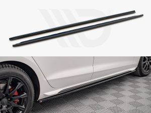 Maxton Side Skirts Diffusers Audi A4 B9 Facelift Models