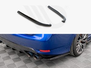 Maxton Rear Side Splitters Lexus GS F Mk4 Facelift Models