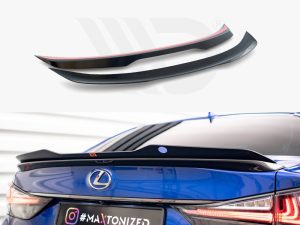 Maxton Spoiler Cap Lexus GS F Mk4 Facelift Models