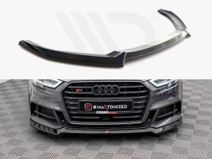 Maxton Front Splitter V3 Audi S3/A3 S-Line Sportback 8V Facelift Models