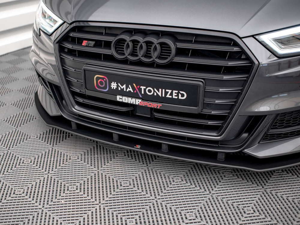 Maxton street pro front splitter audi s3/a3 s-line sportback 8v facelift models 4 Maxton street pro front splitter audi s3/a3 s-line sportback 8v facelift models - image 4