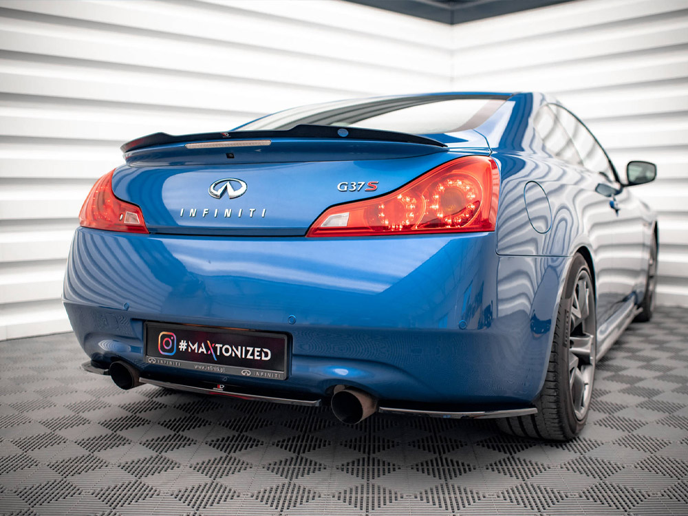 Maxton spoiler cap infiniti g37 coupe 2 Maxton spoiler cap infiniti g37 coupe - image 2