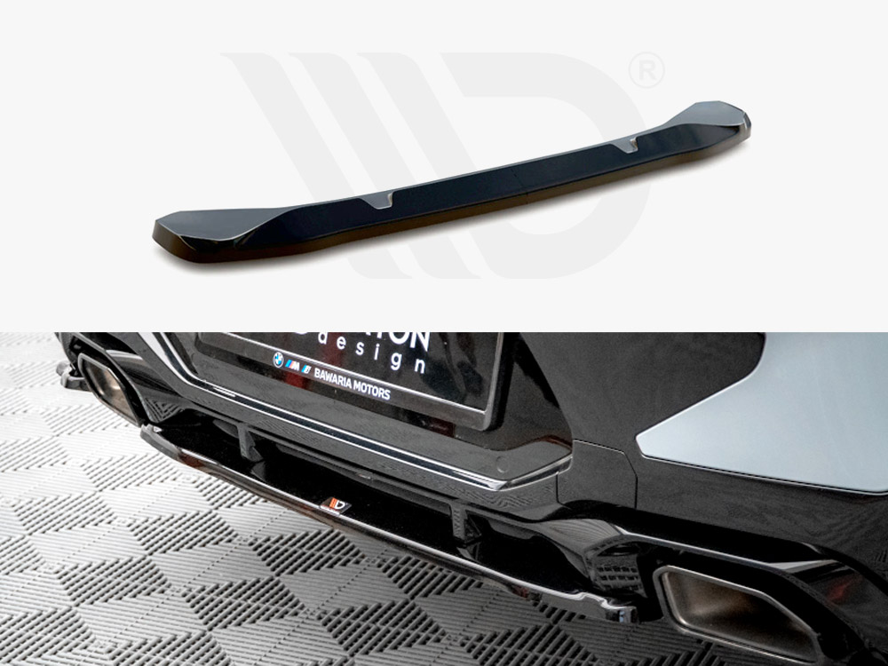 Maxton central rear splitter bmw x4 m-pack g02 facelift models 1 Maxton central rear splitter bmw x4 m-pack g02 facelift models