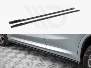 Maxton Side Skirts Diffusers BMW X4 M-Pack G02 Facelift Models