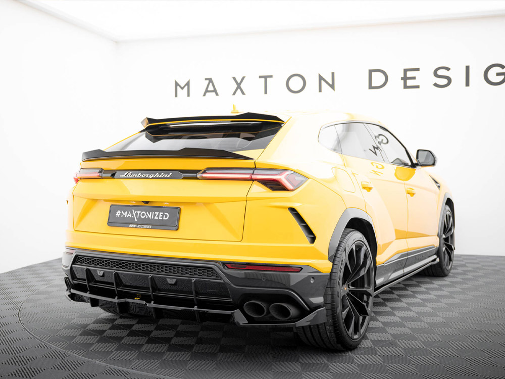 Maxton central rear splitter (vertical bars) lamborghini urus mk1 2 Maxton central rear splitter (vertical bars) lamborghini urus mk1 - image 2